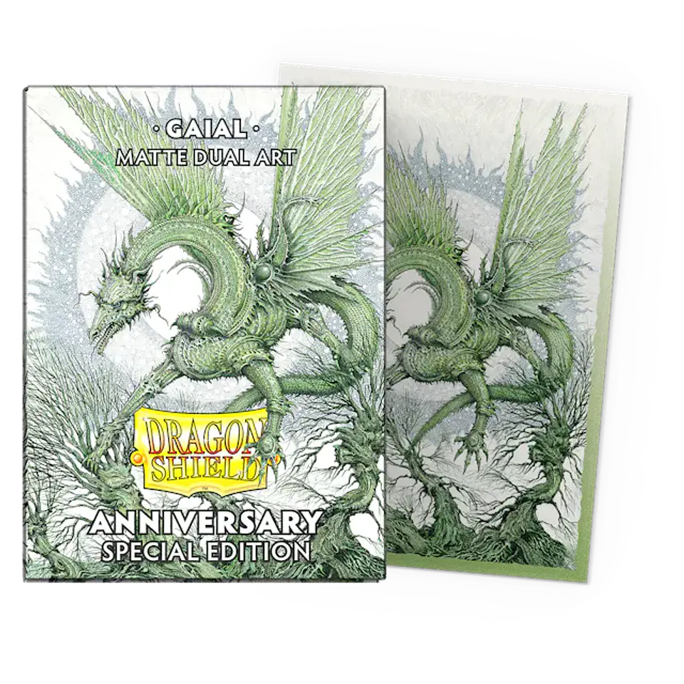 Protectores Dragon Shield Matte Dual Art - Gaial Anniversary Special Edition  1