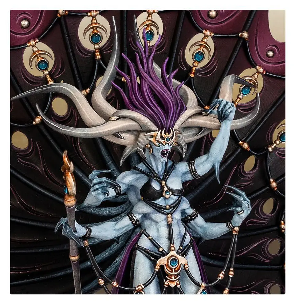 Hedonites of Slaanesh: Dexcessa the Talon of Slaanesh  4
