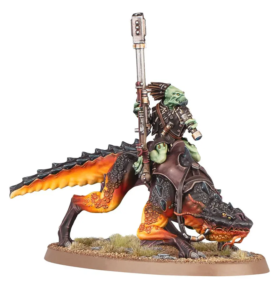 T'au Empire: Kroot Lone-Spear  3