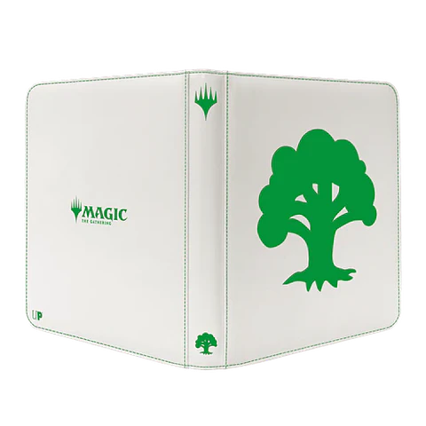 Carpeta Ultra-Pro Binder : 12 Bolsillos MTG Zippered - Mana 8 - Forest 