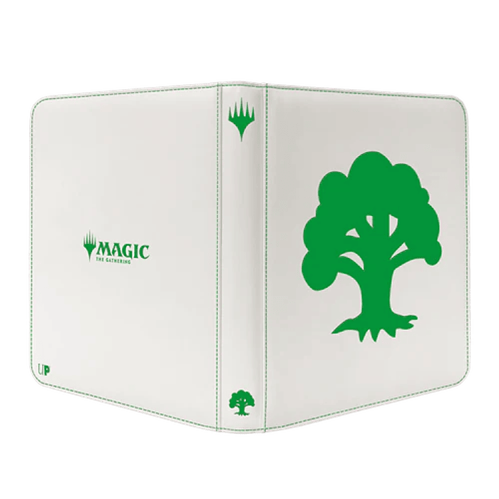 Carpeta Ultra-Pro Binder : 12 Bolsillos MTG Zippered - Mana 8 - Forest  1