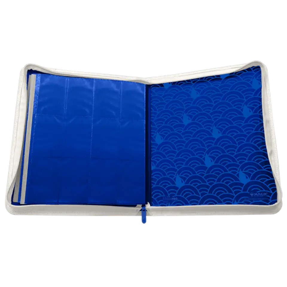 Carpeta Ultra-Pro Binder : 12 Bolsillos MTG Zippered - Mana 8 - Island  2