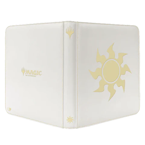 Carpeta Ultra-Pro Binder : 12 Bolsillos MTG Zippered - Mana 8 - Plains 