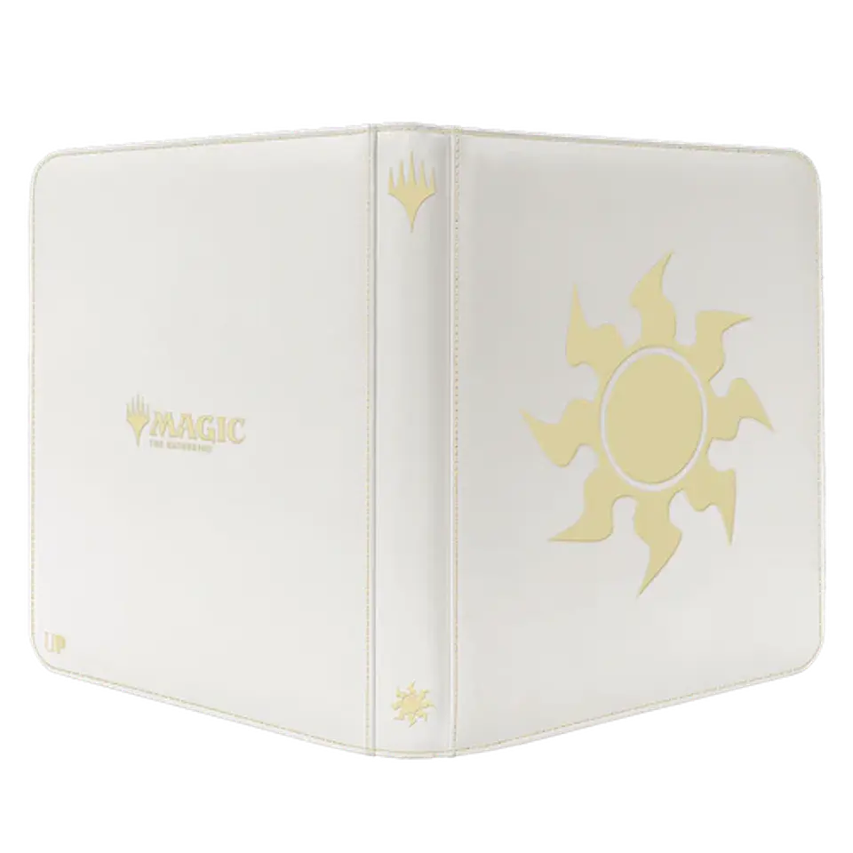 Carpeta Ultra-Pro Binder : 12 Bolsillos MTG Zippered - Mana 8 - Plains  1