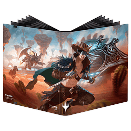 Carpeta Ultra-Pro Binder - 9 Bolsillos Forajidos de Cruce de Truenos 