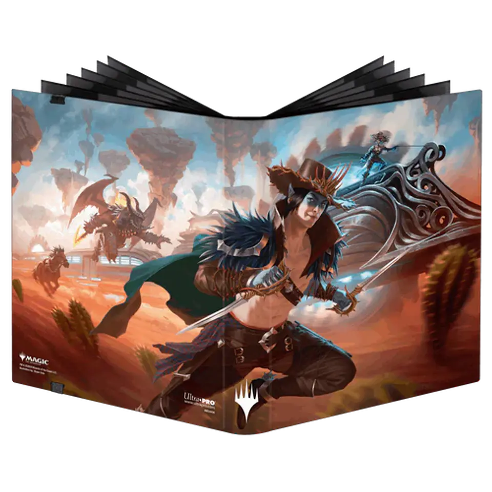 Carpeta Ultra-Pro Binder - 9 Bolsillos Forajidos de Cruce de Truenos  1