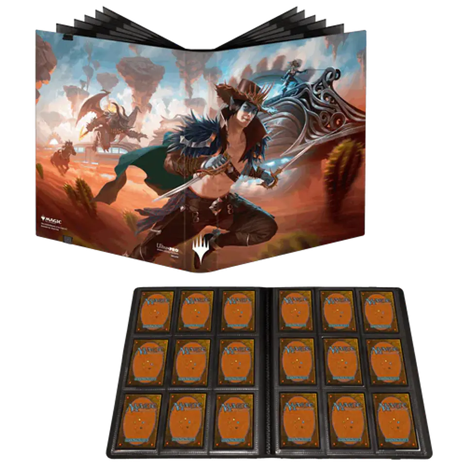 Carpeta Ultra-Pro Binder - 9 Bolsillos Forajidos de Cruce de Truenos  2