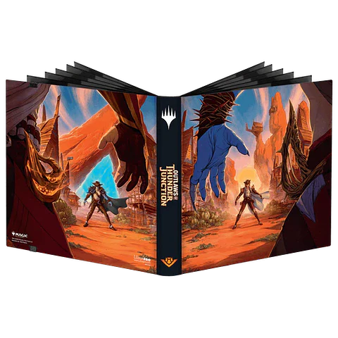 Carpeta Ultra-Pro Binder - 12 Bolsillos Forajidos de Cruce de Truenos 