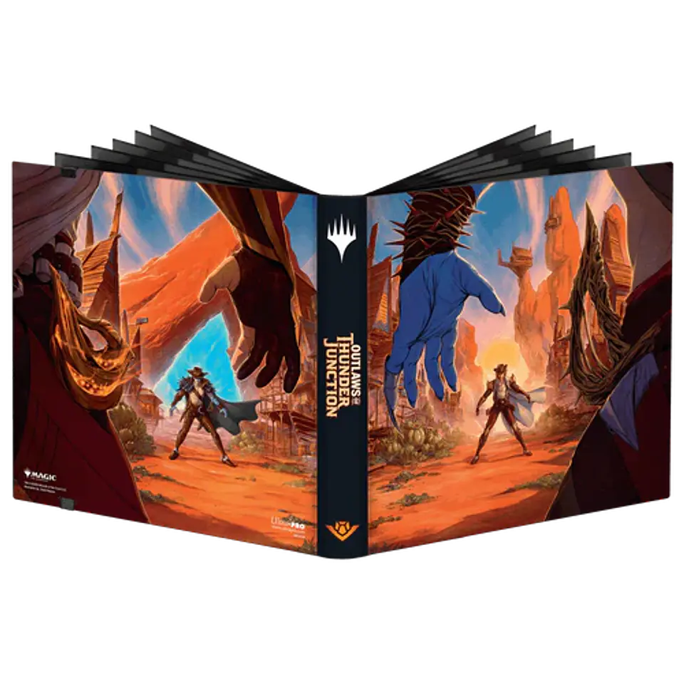 Carpeta Ultra-Pro Binder - 12 Bolsillos Forajidos de Cruce de Truenos  1