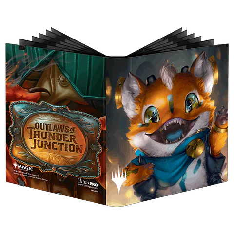 Carpeta Ultra-Pro Binder 4 Bolsillos - Forajidos de Cruce de Truenos 