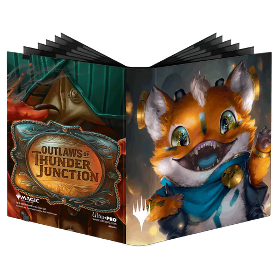 Carpeta Ultra-Pro Binder 4 Bolsillos - Forajidos de Cruce de Truenos  1