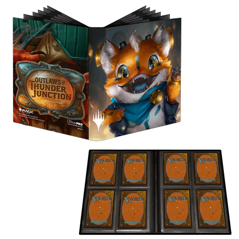 Carpeta Ultra-Pro Binder 4 Bolsillos - Forajidos de Cruce de Truenos  2