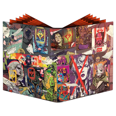 Carpeta Ultra-Pro Binder 4 Bolsillos - Marcha de las Maquinas 