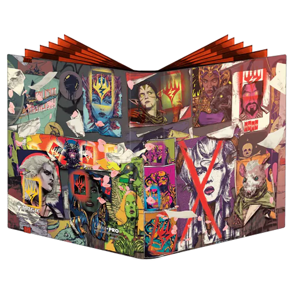 Carpeta Ultra-Pro Binder 4 Bolsillos - Marcha de las Maquinas  1