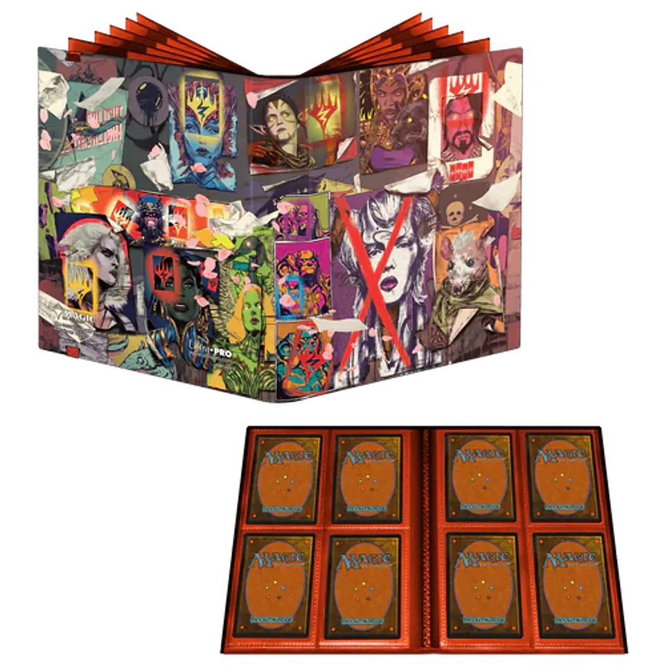 Carpeta Ultra-Pro Binder 4 Bolsillos - Marcha de las Maquinas  2