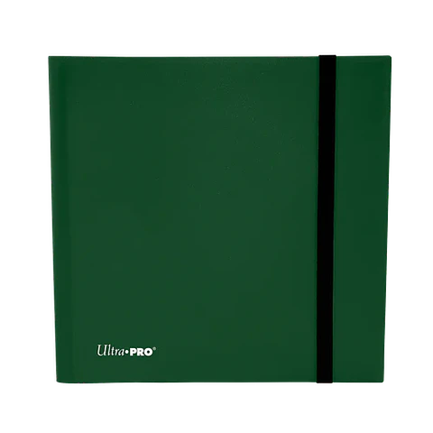 Carpeta Ultra-Pro 12 bolsillos Eclipse - Forest Green 