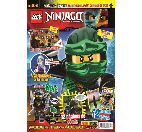 Revista Lego Ninjago Nº01 
