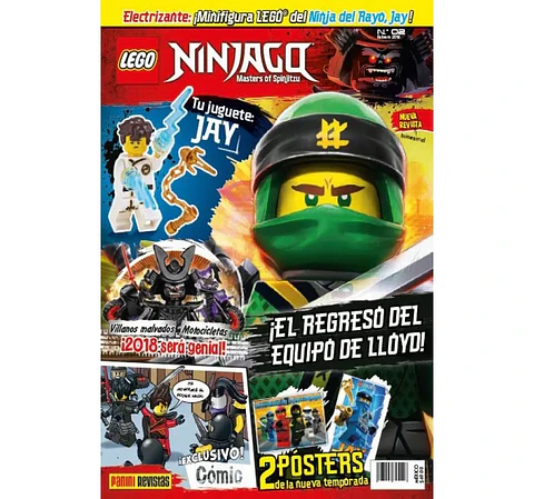 Revista Lego Ninjago Nº02 