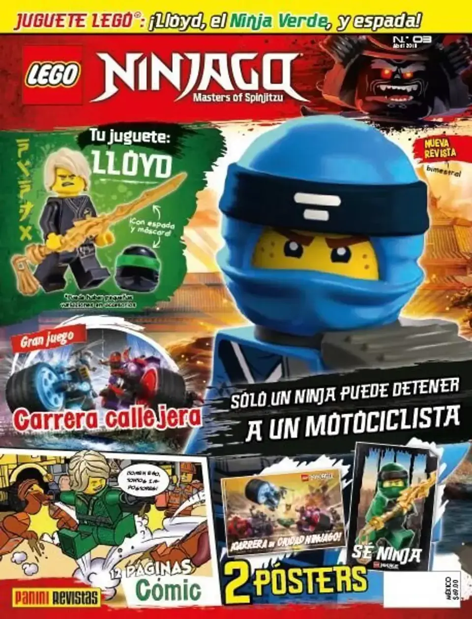 Revista Lego Ninjago Nº03  1