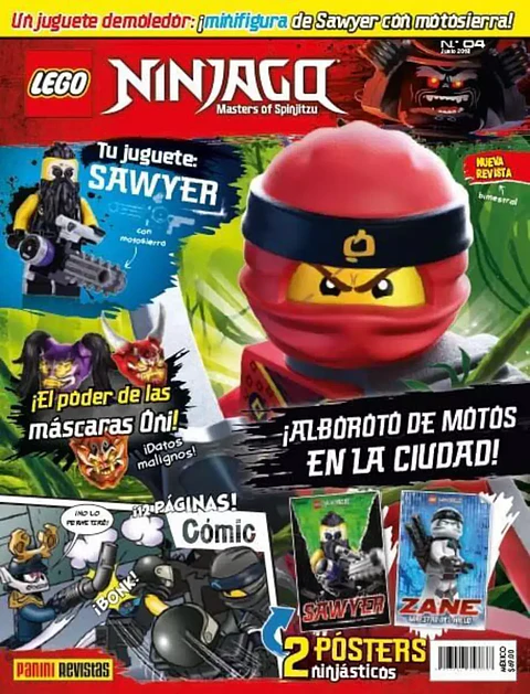 Revista Lego Ninjago Nº04 