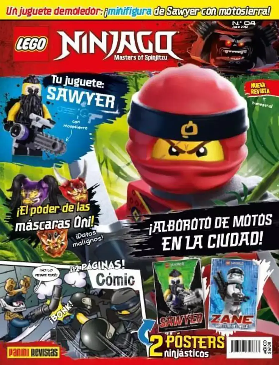 Revista Lego Ninjago Nº04  1