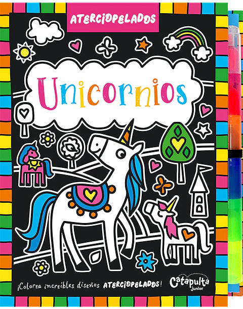 Libro Aterciopelados: Unicornios 