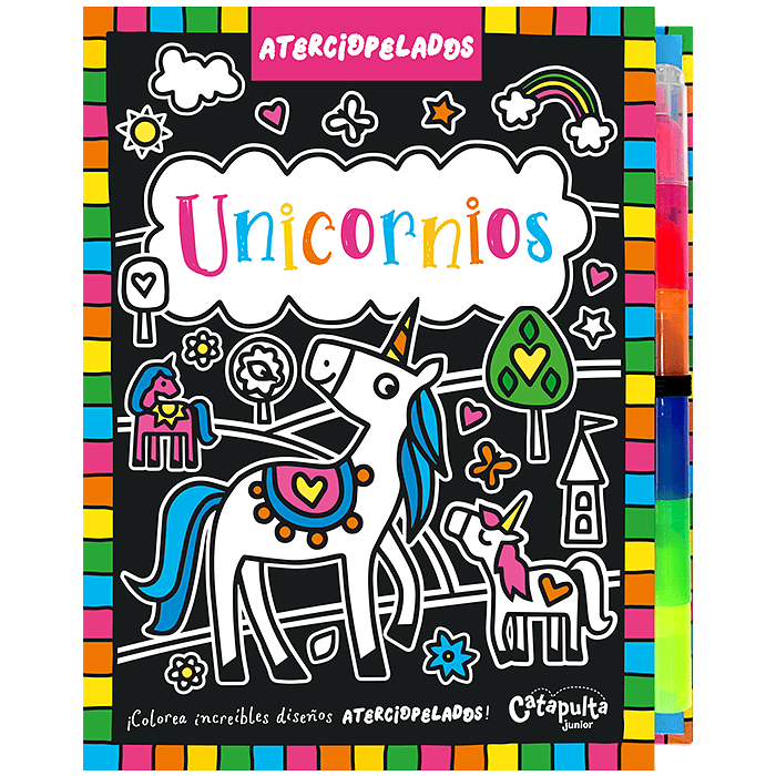 Libro Aterciopelados: Unicornios  1
