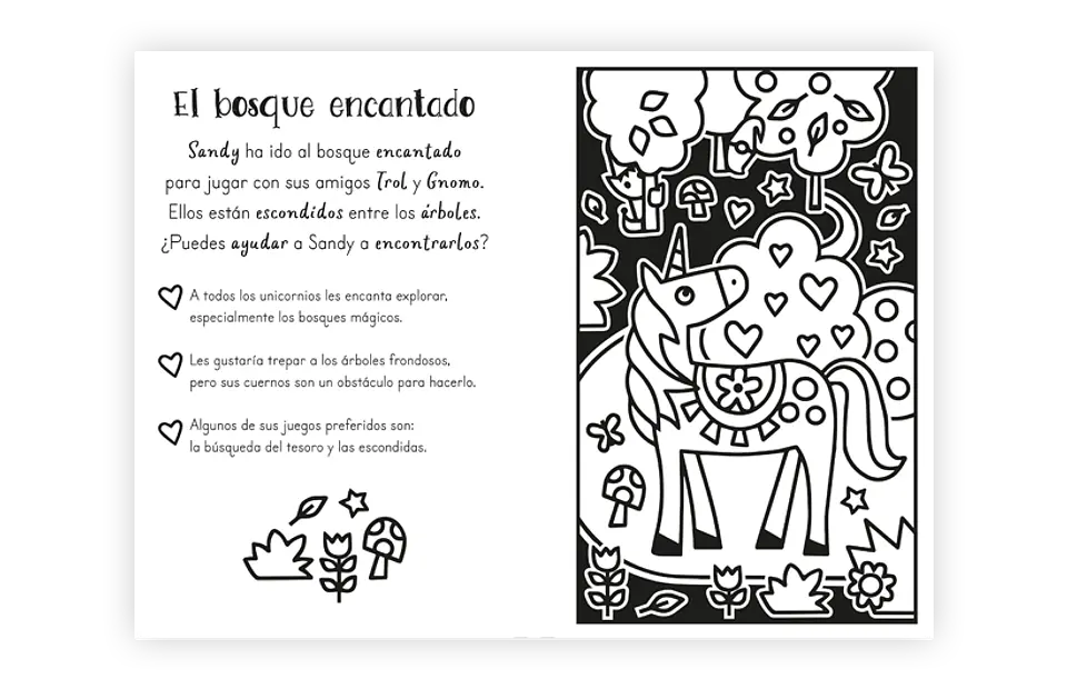Libro Aterciopelados: Unicornios  2
