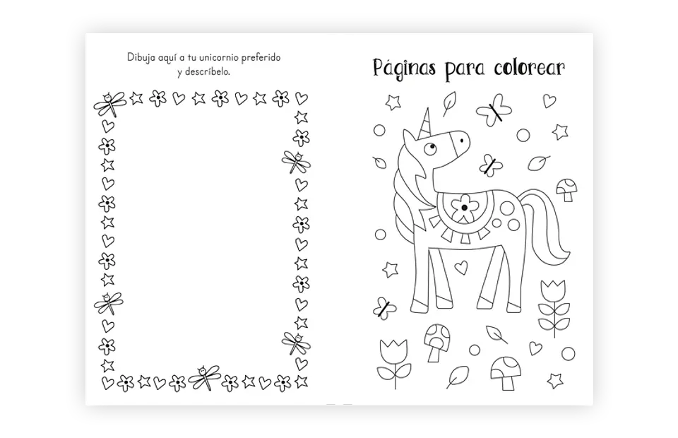 Libro Aterciopelados: Unicornios  3