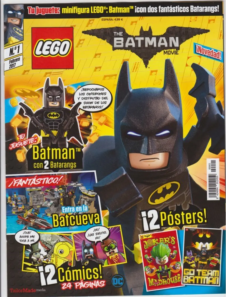 Revista Lego The Batman Movie Nº01  1