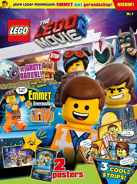 Revista The Lego Movie Nº01 