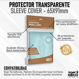 Protector Top Deck Oversleeve Small 65x91mm (60un) 