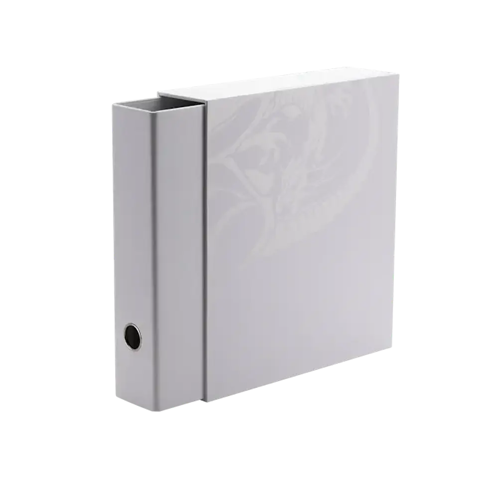 Archivador Dragon Shield: Sanctuary Slipcase Binder - White  1