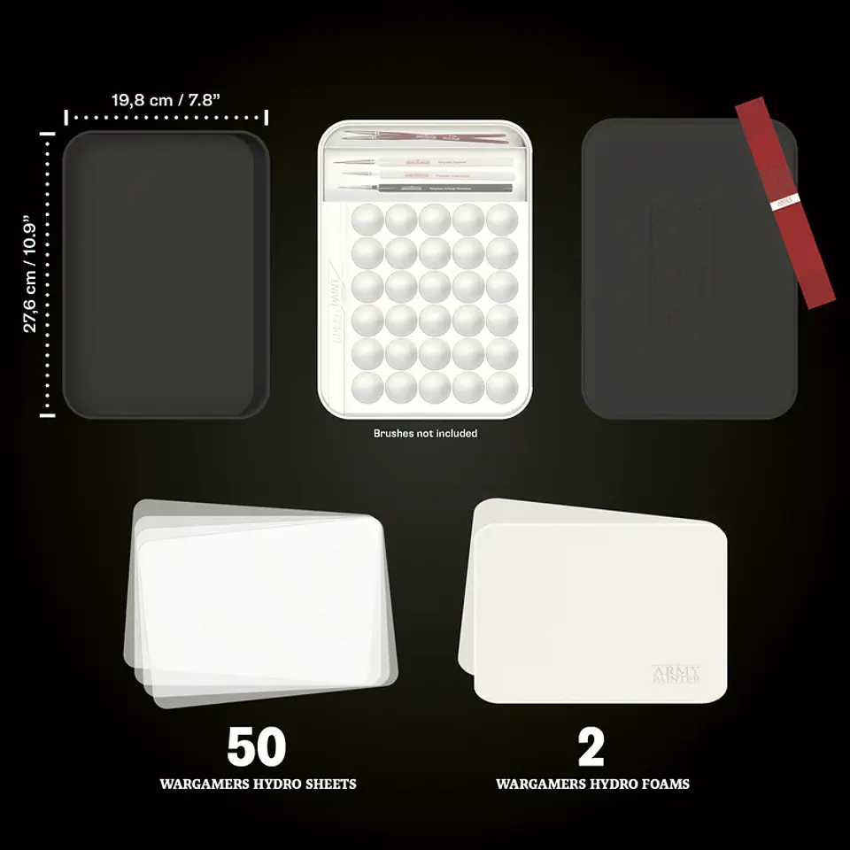 Army Painter Wet Palette-XL Wargamer's Edition  3