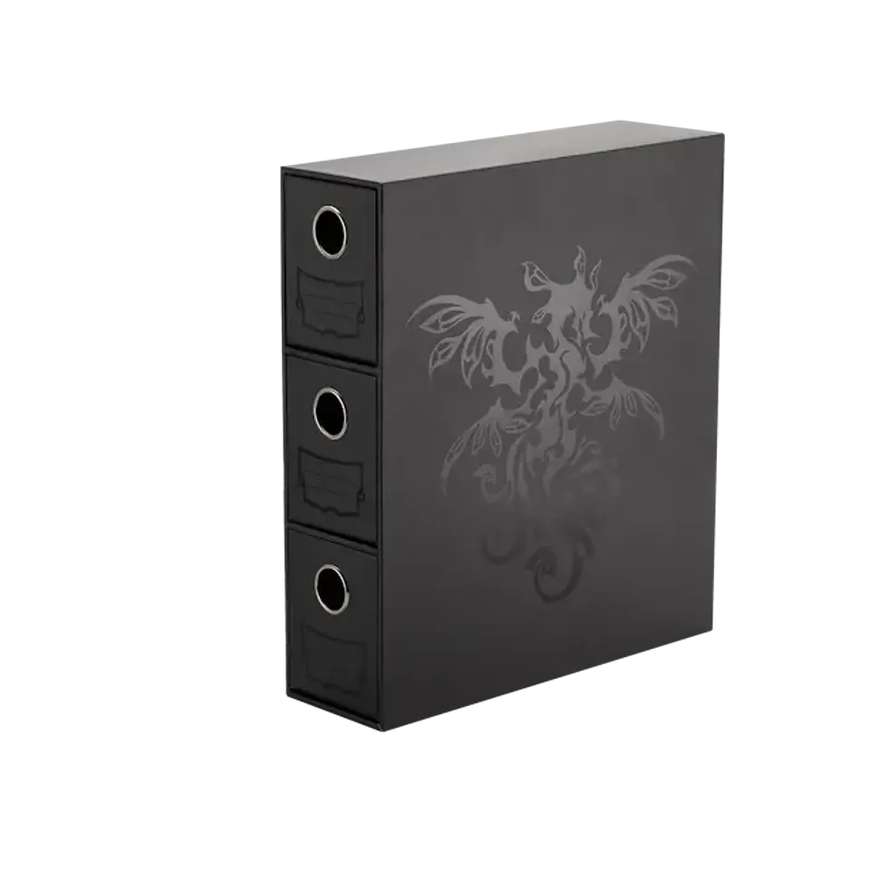 Dragon Shield: Fortress Card Drawers - Black  1