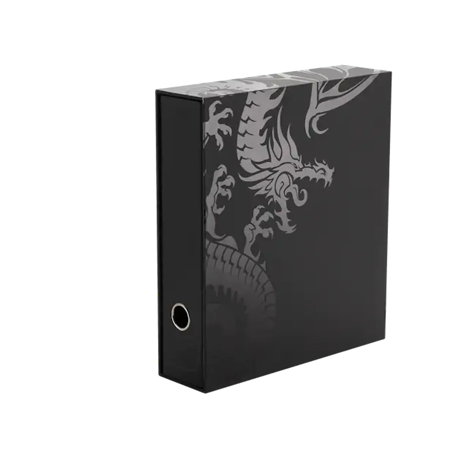 Archivador Dragon Shield: Sanctuary Slipcase Binder - Black  1