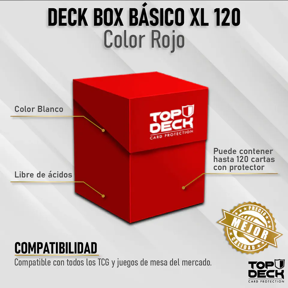 Porta Mazo Top Deck Rojo 120+  1