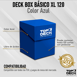 Porta Mazo Top Deck Azul 120+ 