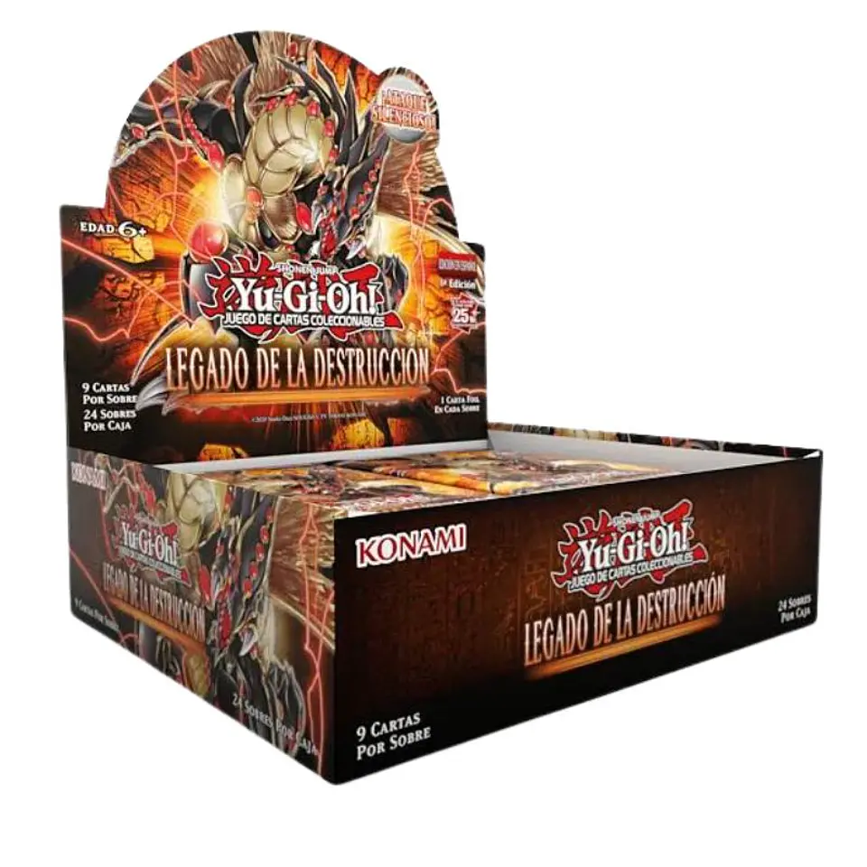 Caja de Sobres Yu Gi Oh! - Legado de la Destrucción  1