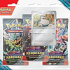 Escarlata & Purpura Mascarada Crepuscular - Pokémon Snorlax - 3 Pack Blister (Español)  1