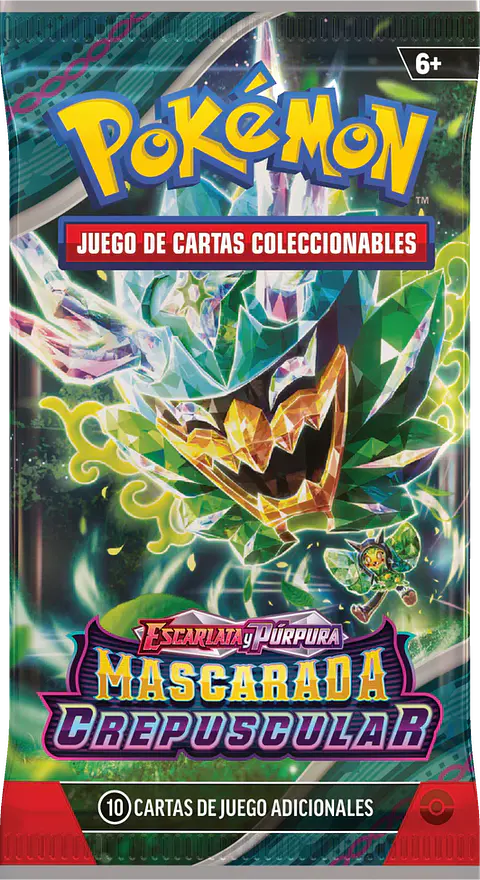 Sobre Pokémon - Escarlata & Purpura - Mascarada Crepuscular (Español) 
