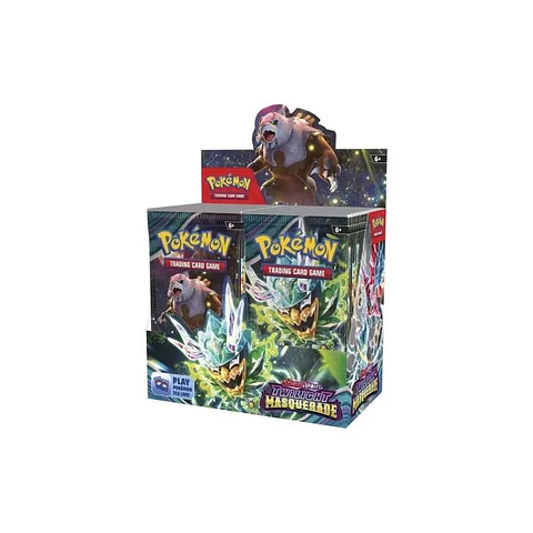 Pokemon TCG: Caja de Sobres - Scarlet & Violet - Twilight Masquerade (Ingles) 