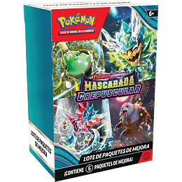 Pokemon TCG: Lote de Paquete de Mejora - Mascarada Crepuscular (Español) 