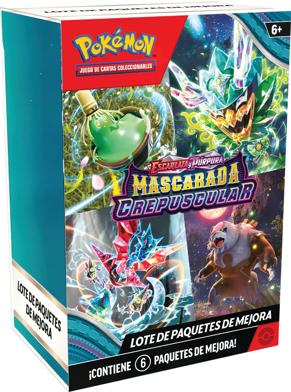 Pokemon TCG: Lote de Paquete de Mejora - Mascarada Crepuscular (Español)  1