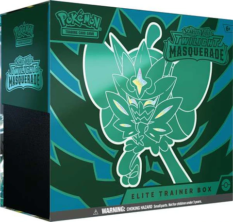 Scarlet & Violet - Twilight Masquerade - Elite Trainer Box (Ingles)