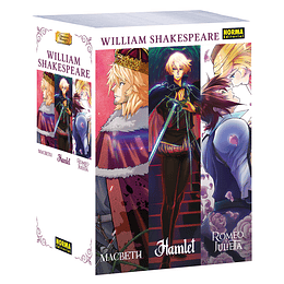 Pack Clásicos Mangas Shakespeare (Macbeth-Hamlet-Romeo y Julieta) 