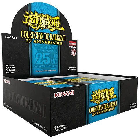 Caja de sobres Yu Gi Oh! - Colección de Rareza II 