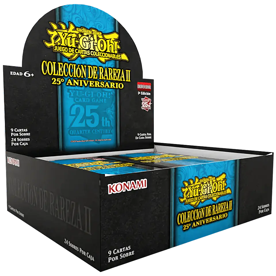 Caja de sobres Yu Gi Oh! - Colección de Rareza II  1