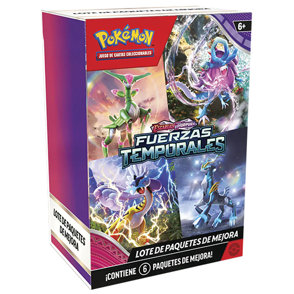 Pokemon TCG: Paquete de Mejora - Fuerzas Temporales (Español)  1