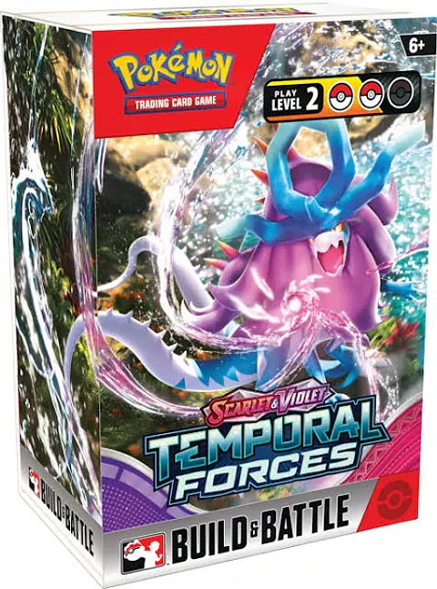 Scarlet & Violet - Temporal Forces - Build & Battle (Inglés) 